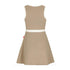 VESTIDO OPULENTIE TAUPE CLEMONT